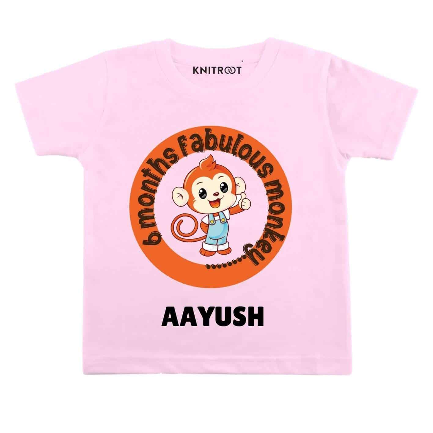 6 Months Monkey Baby Clothes