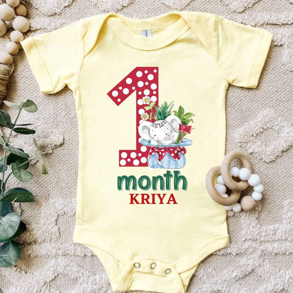 1 Month Birthday Baby Wear 1 Month Birthday Baby Wear