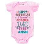 Amazing Dad Birthday Baby Outfit