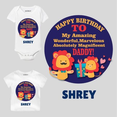 Amazing Dad Birthday Baby wear