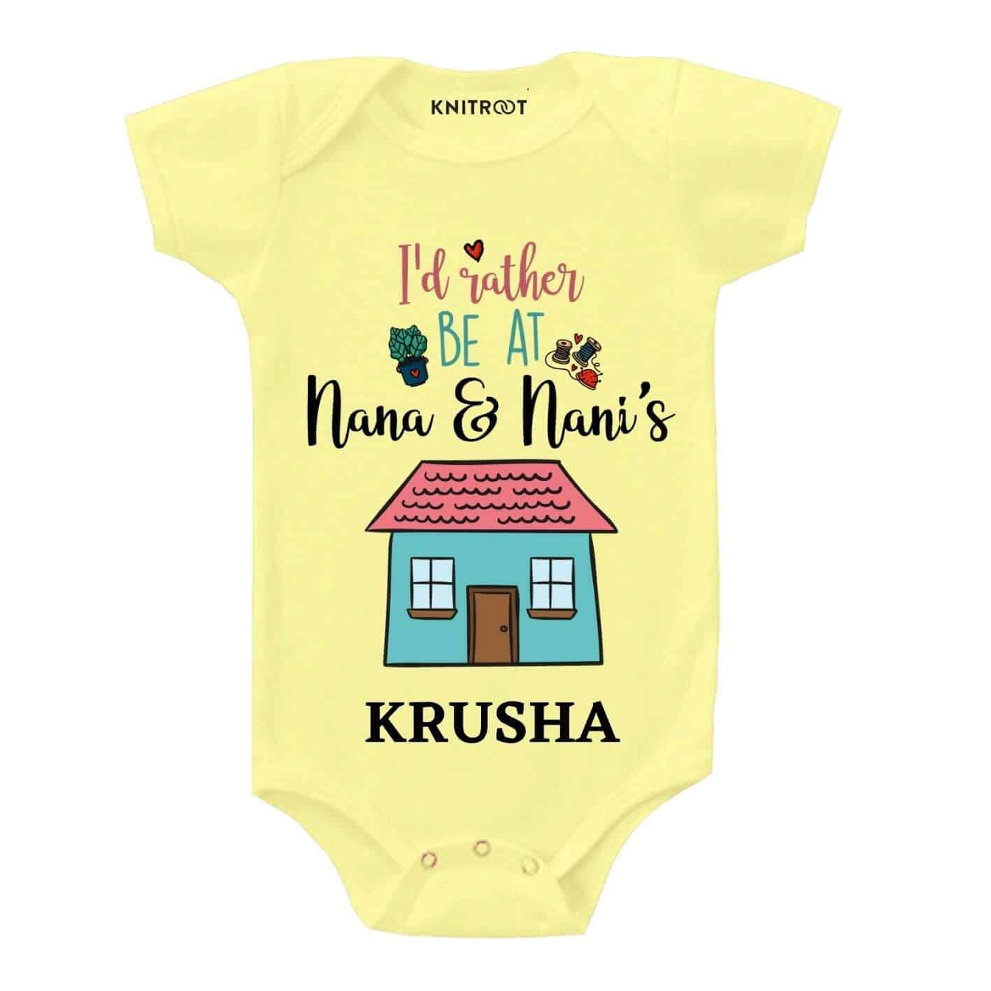 At nana nani home Personalize Wear