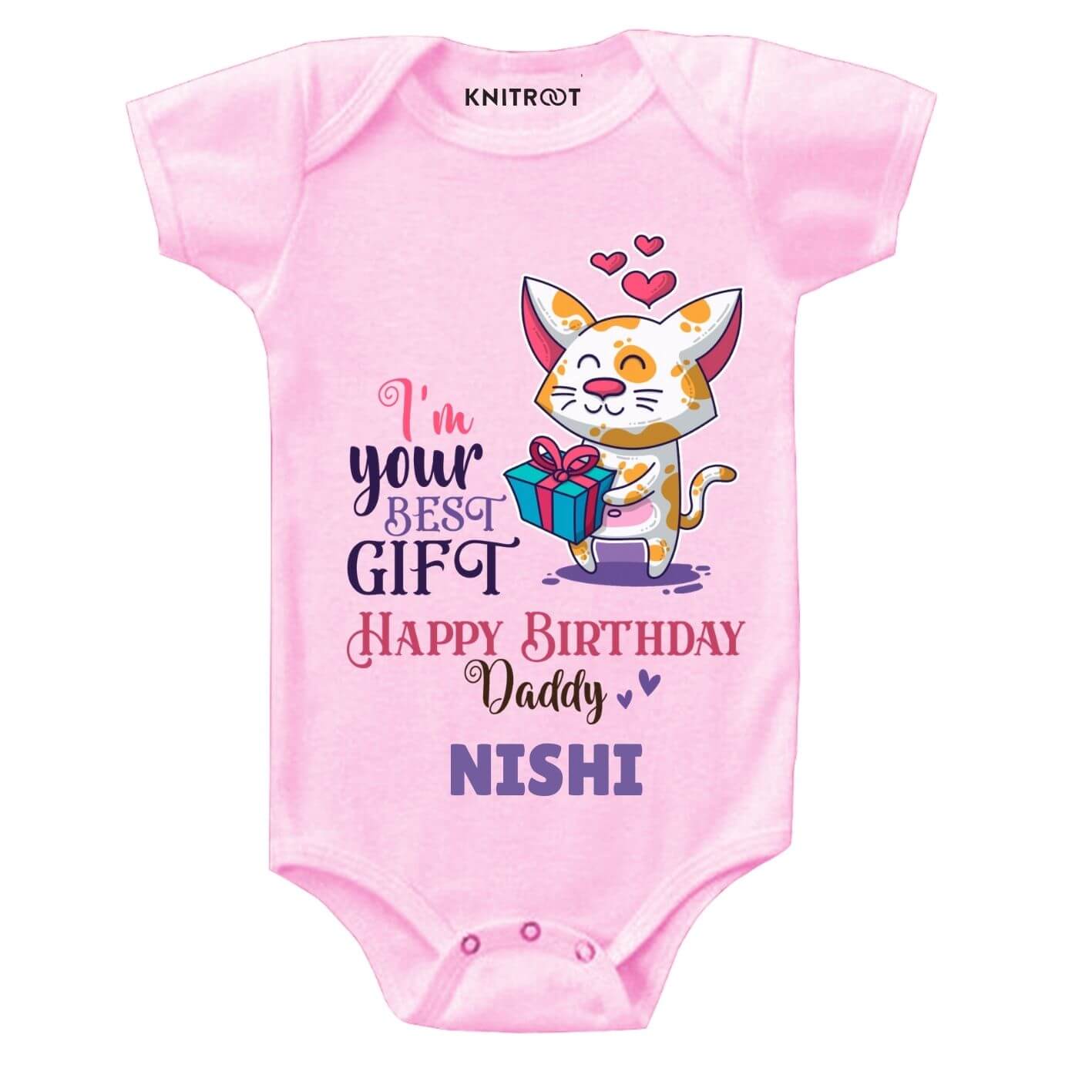 Best Gift Daddy Birthday Baby Clothes