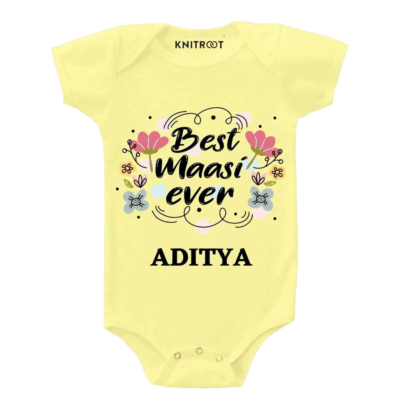 Best maasi ever Baby clothes