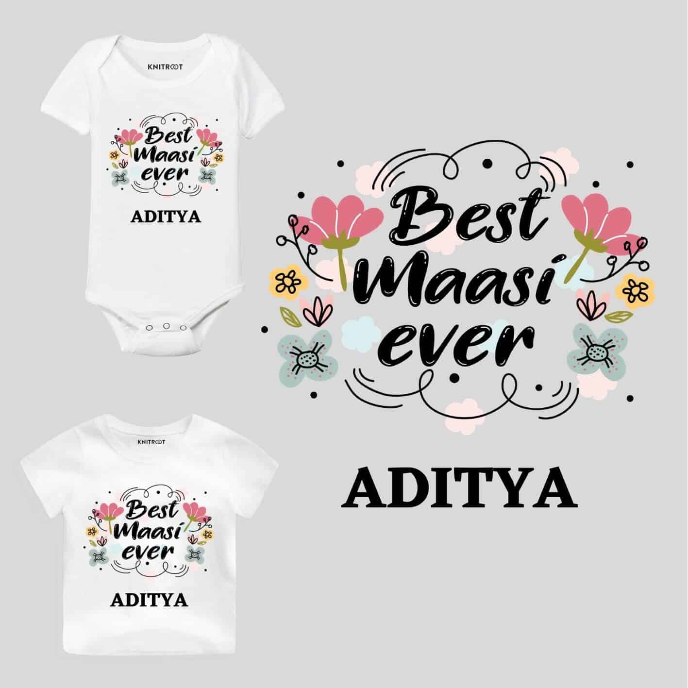 Best maasi ever Baby wear