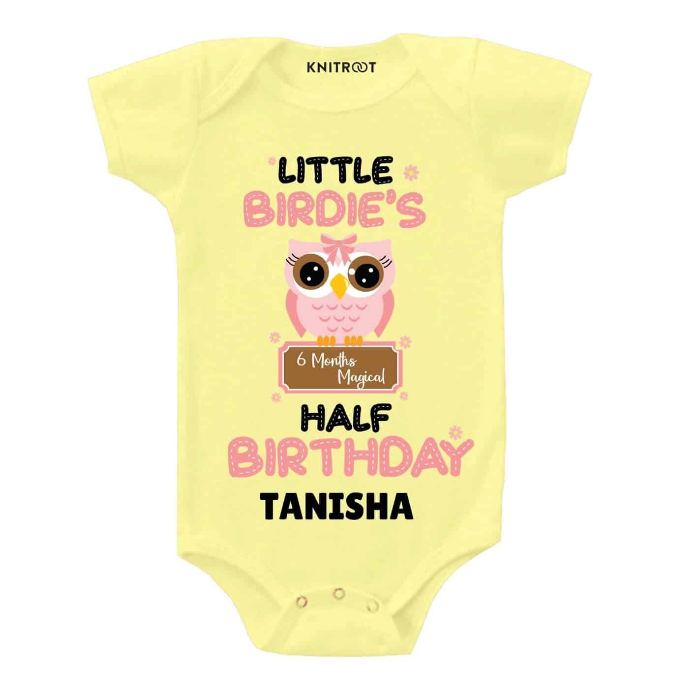 Birdie's Half Birthday wear