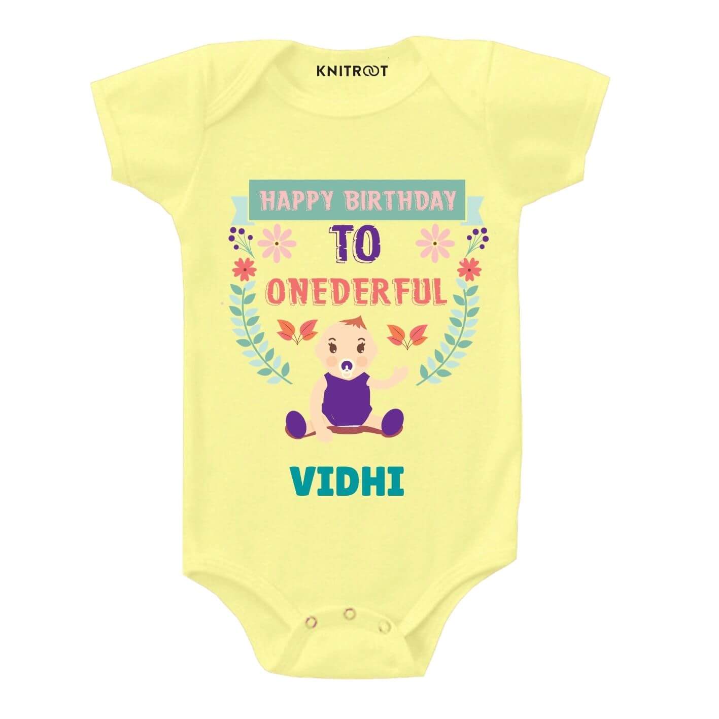 Birthday to Onederful Baby Wear