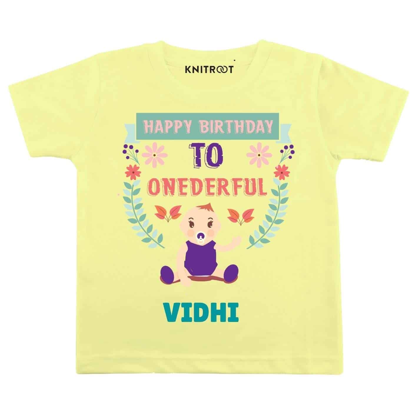 Birthday to Onederful Baby Wear