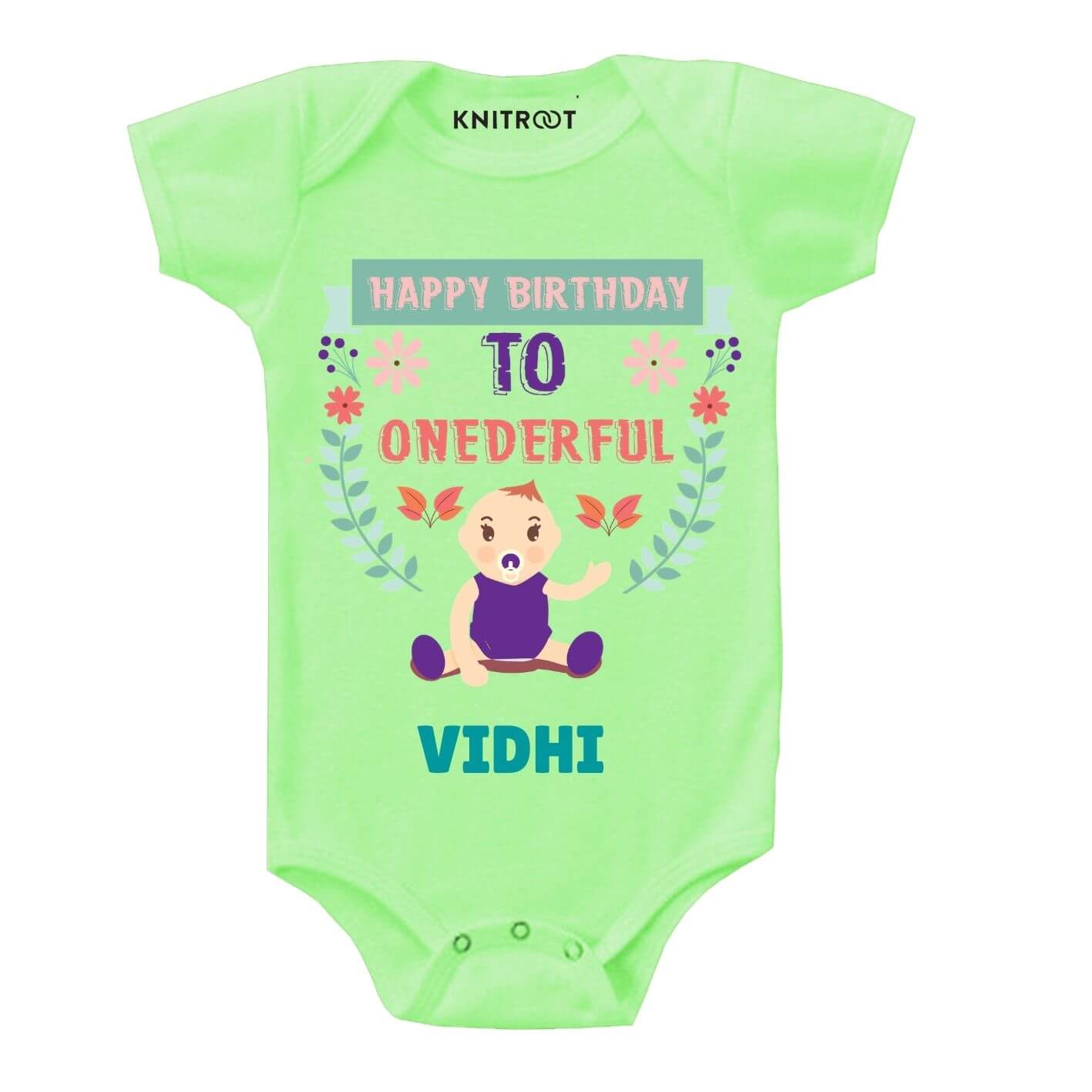 Birthday to Onederful Baby Wear