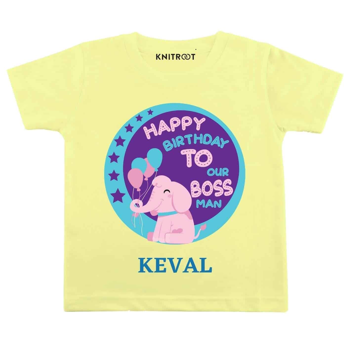 Boss Man Dad Birthday Outfit