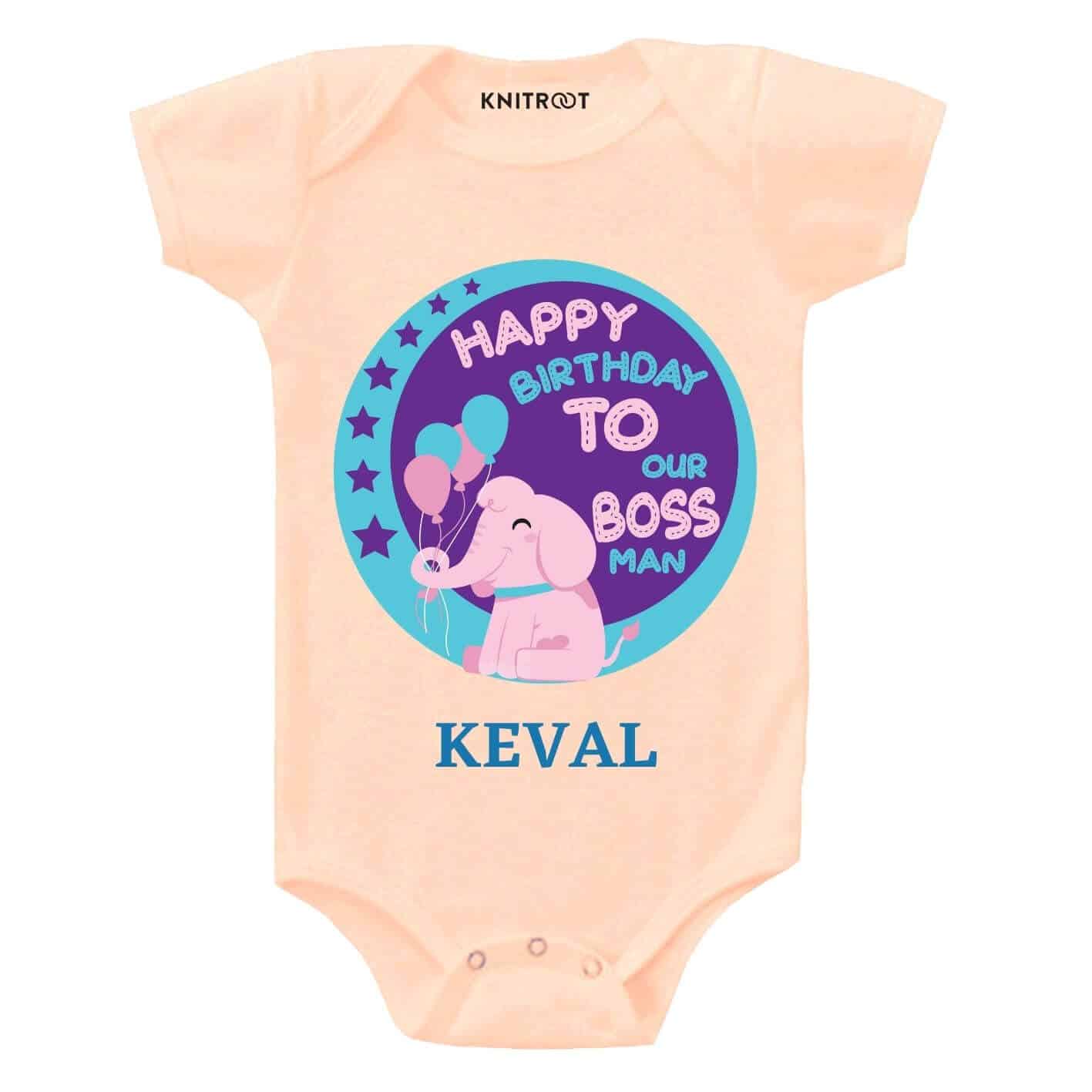 Boss Man Dad Birthday Outfit