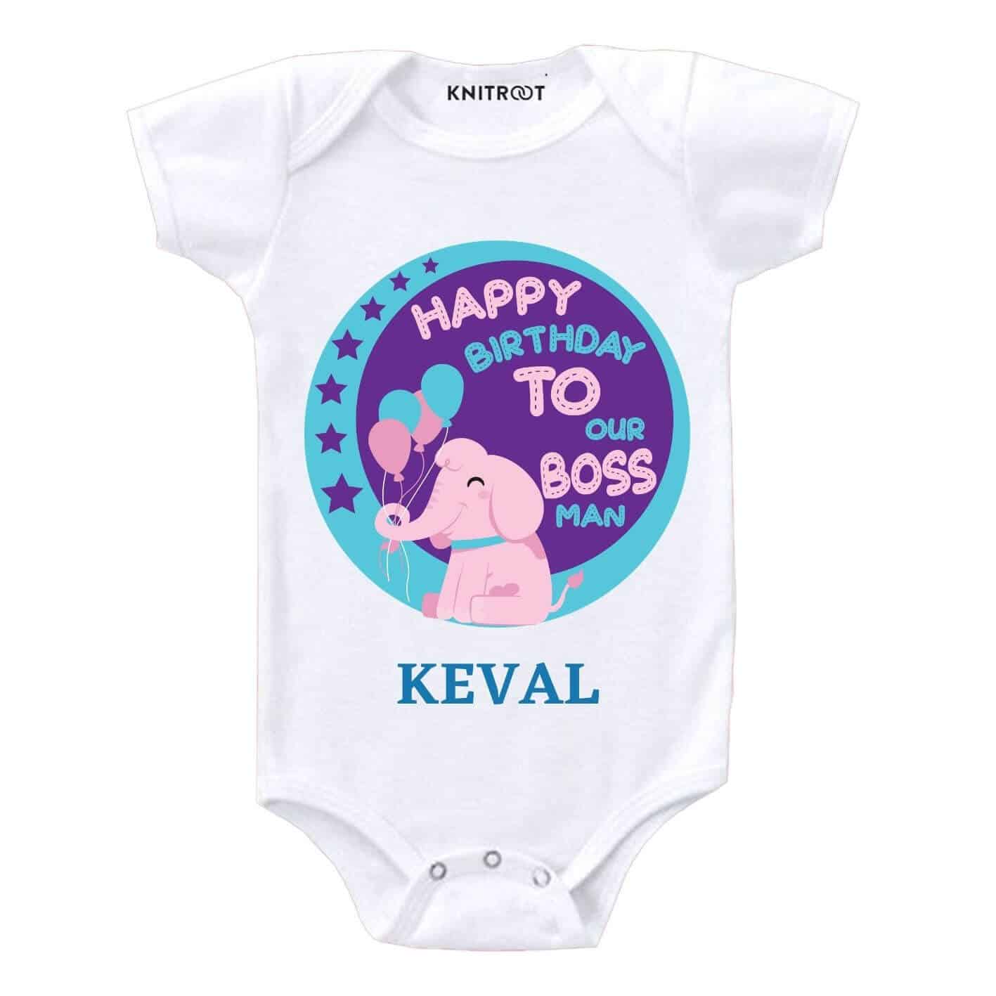 Boss Man Dad Birthday Outfit