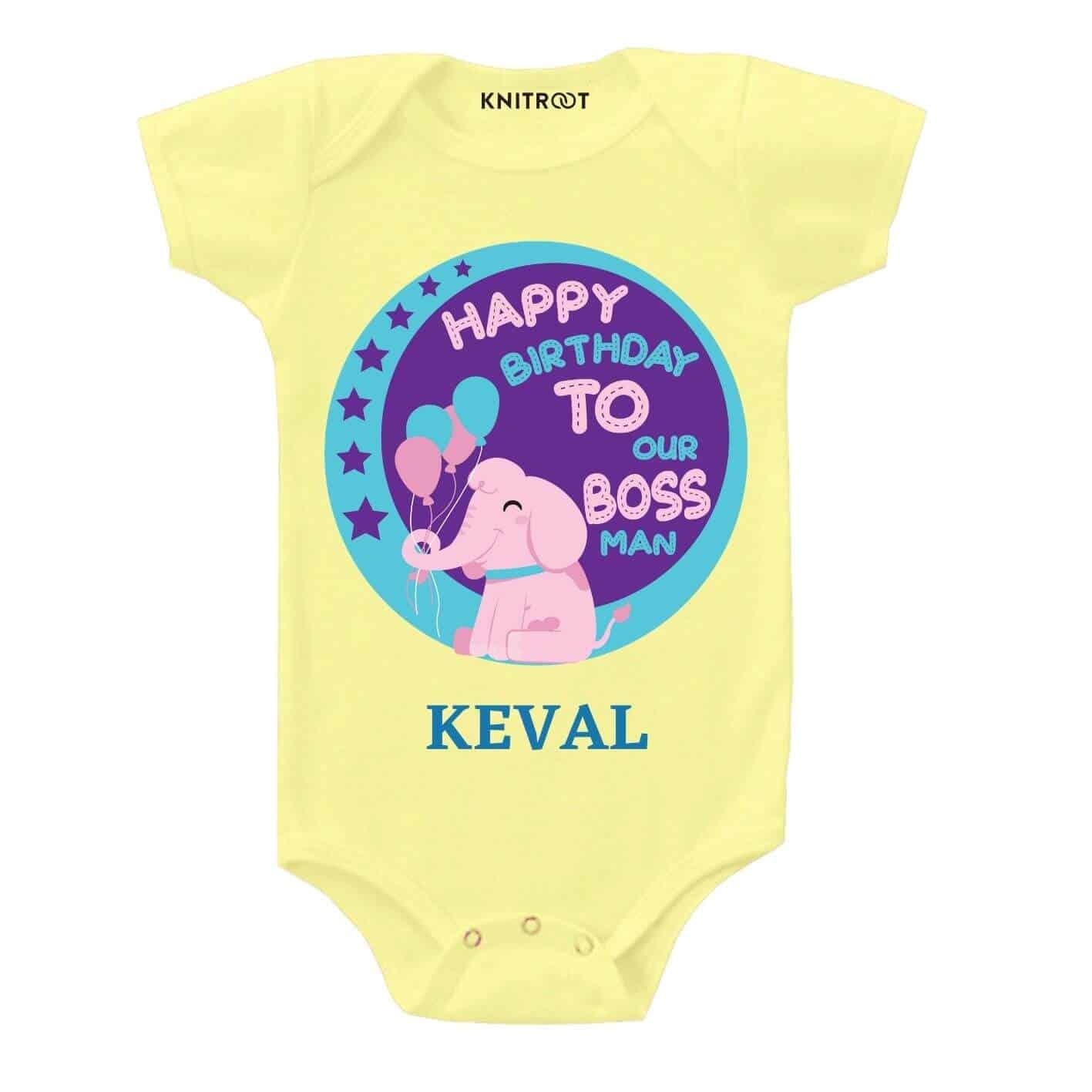 Boss Man Dad Birthday Outfit