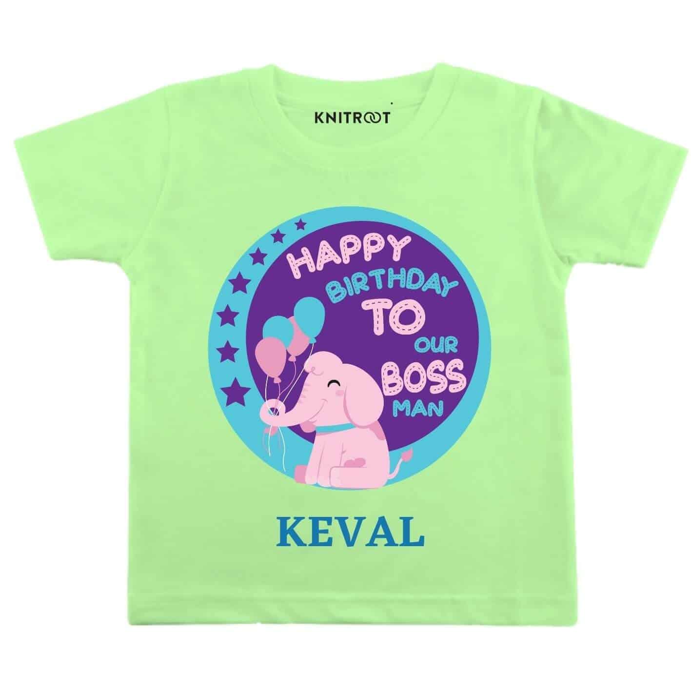 Boss Man Dad Birthday Outfit