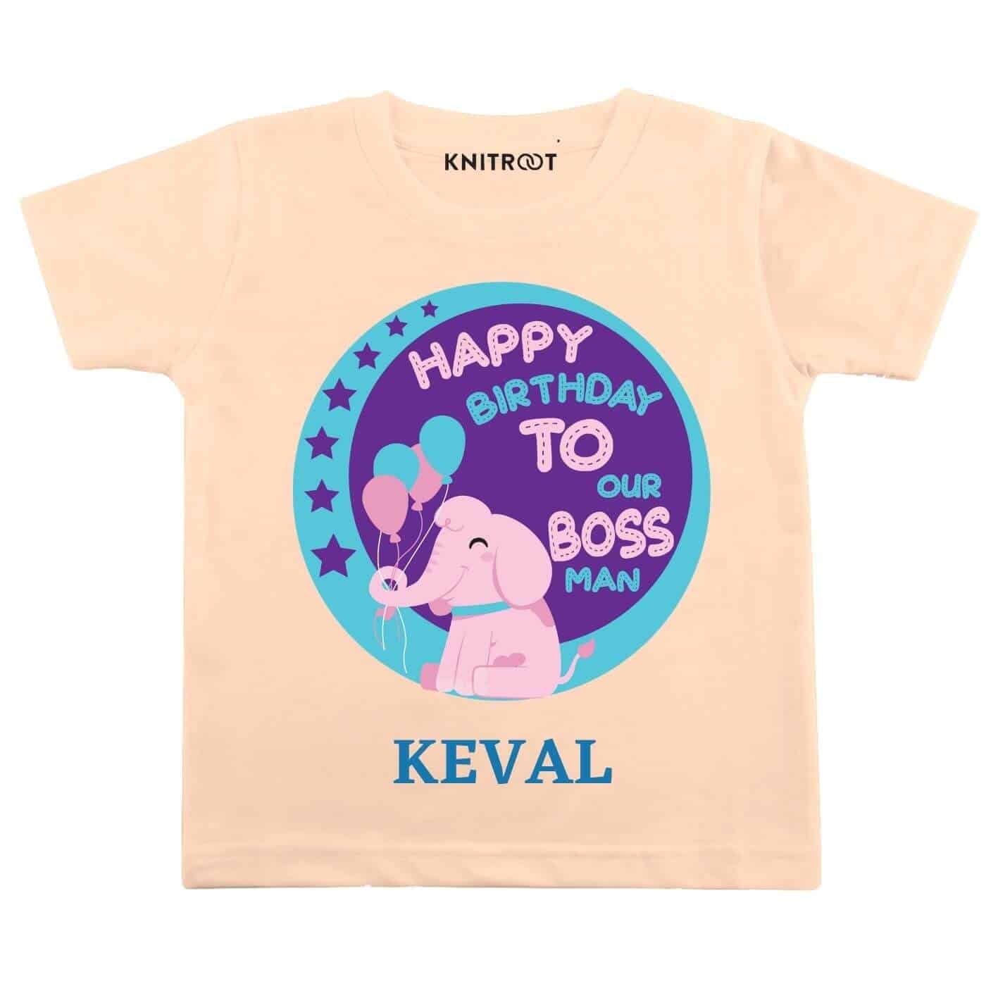 Boss Man Dad Birthday Outfit