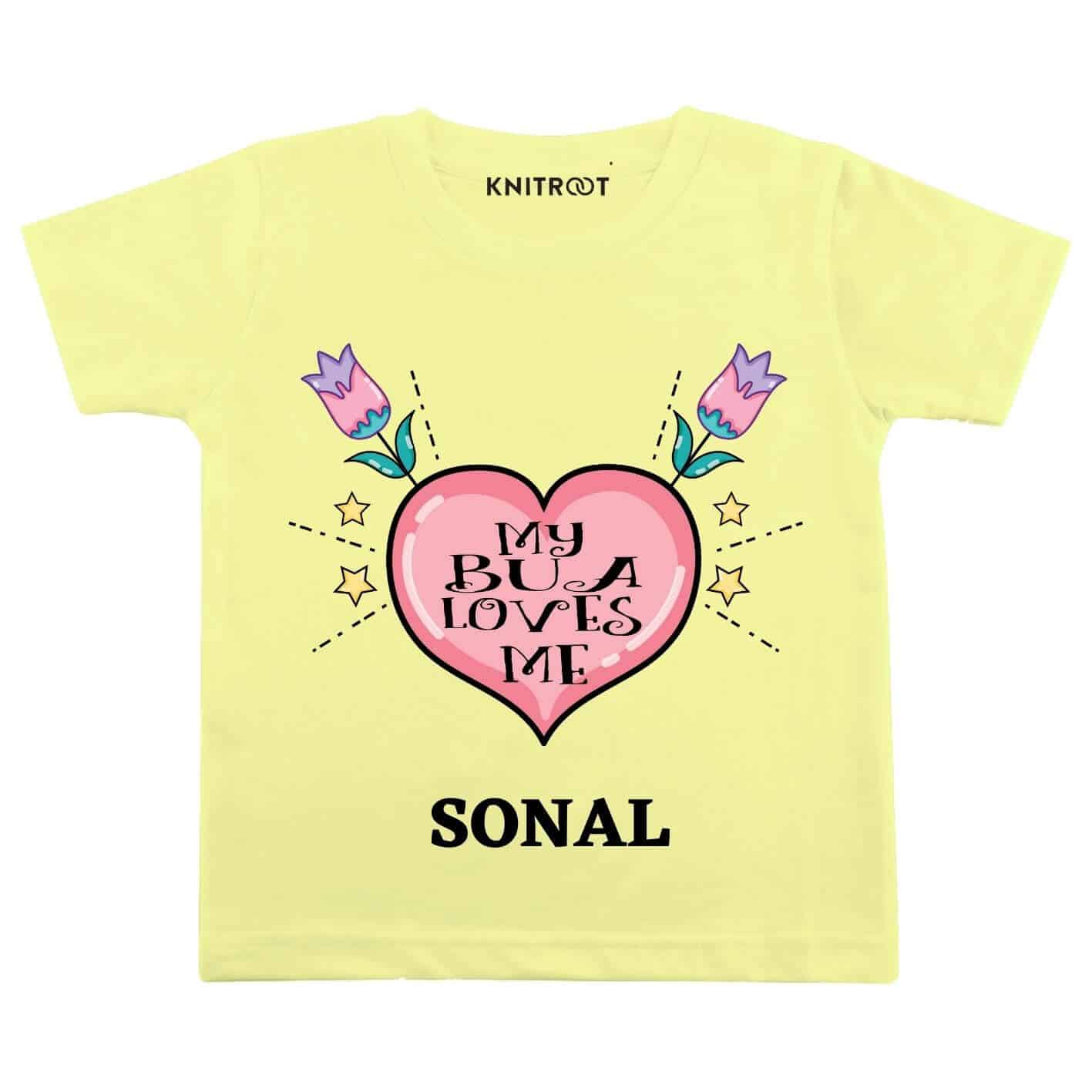 Bua loves me Personalized wear