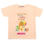 Calm it’s fifth birthday Toddler wear