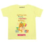 Calm it’s second birthday Toddler wear