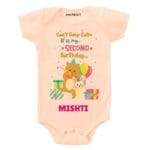 Calm it’s second birthday Toddler wear