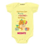 Calm it’s second birthday Toddler wear