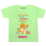 Calm it’s second birthday Toddler wear
