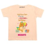 Calm it’s second birthday Toddler wear