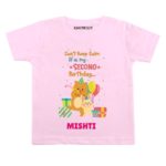 Calm it’s second birthday Toddler wear