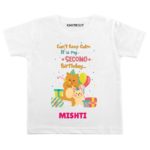 Calm it’s second birthday Toddler wear