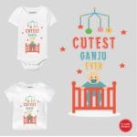 Cutest Ganju Personalize baby wear