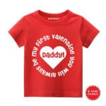 Daddy Is My First Valentine Baby Jumpsuit