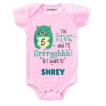 Five and i’ll Arrghh Toddler outfit