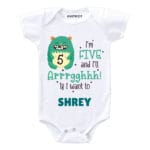 Five and i’ll Arrghh Toddler outfit