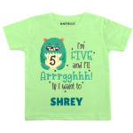 Five and i’ll Arrghh Toddler outfit