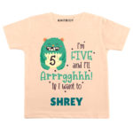 Five and i’ll Arrghh Toddler outfit