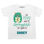 Five and i’ll Arrghh Toddler outfit