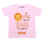 Five and i’ll roar Toddler wear