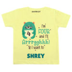 Four and i’ll Arrghh Toddler clothes