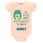 Four and i’ll Arrghh Toddler clothes