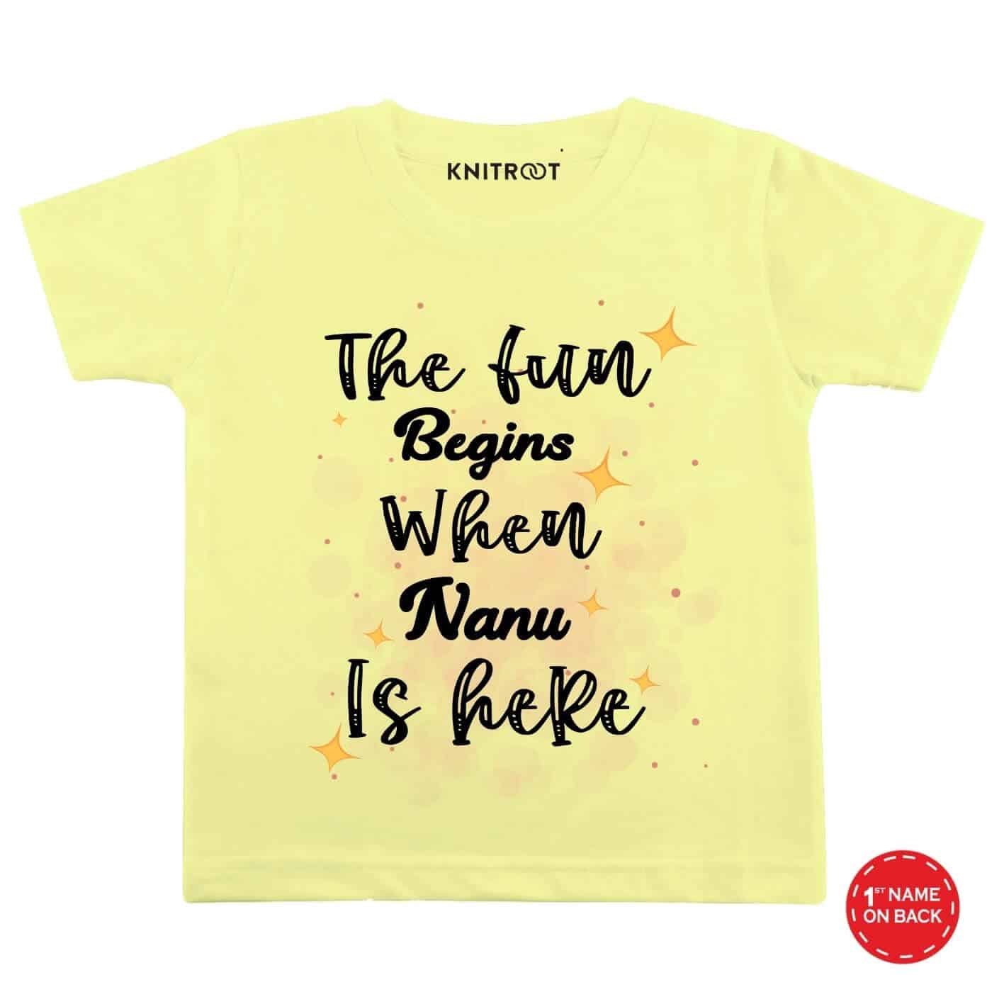 Fun begins nanu baby outfit