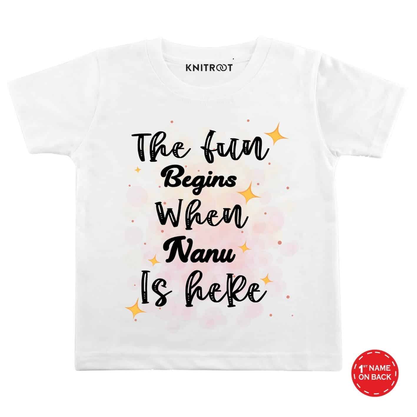 Fun begins nanu baby outfit