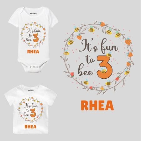 Fun to bee 3 Toddler outfit