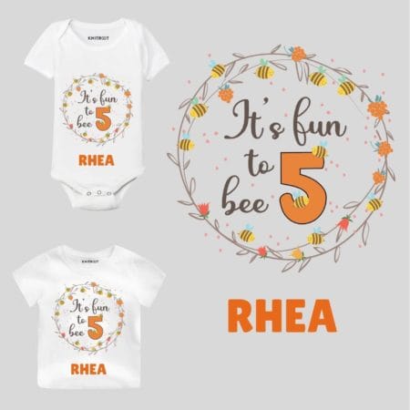 Fun to bee 5 Birthday Outfit