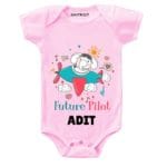 Future Pilot Baby onesie