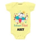 Future Pilot Baby onesie
