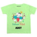 Future Pilot Baby onesie