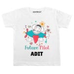 Future Pilot Baby onesie