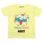 Future Pilot Baby onesie