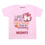 Got sweetness from my mommy