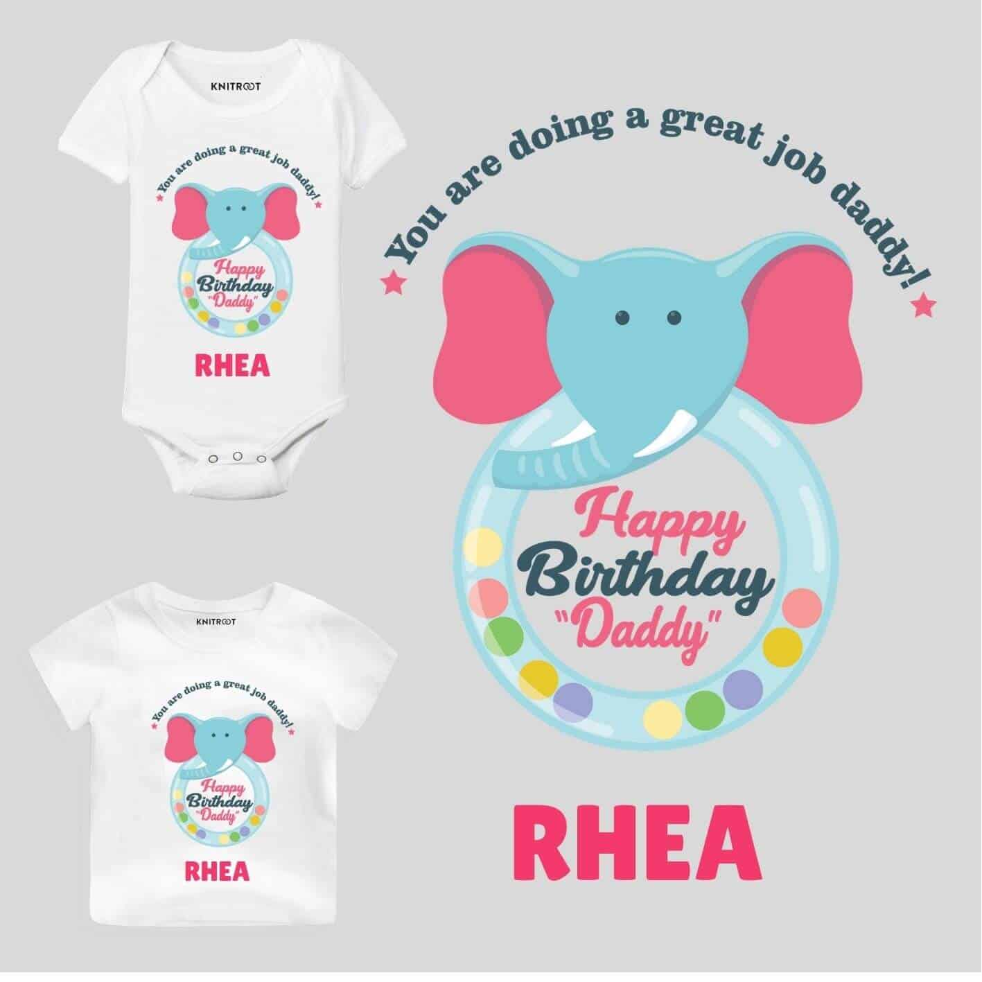 Great Job Daddy Birthday Wear happy birthday daddy t shirt for toddler