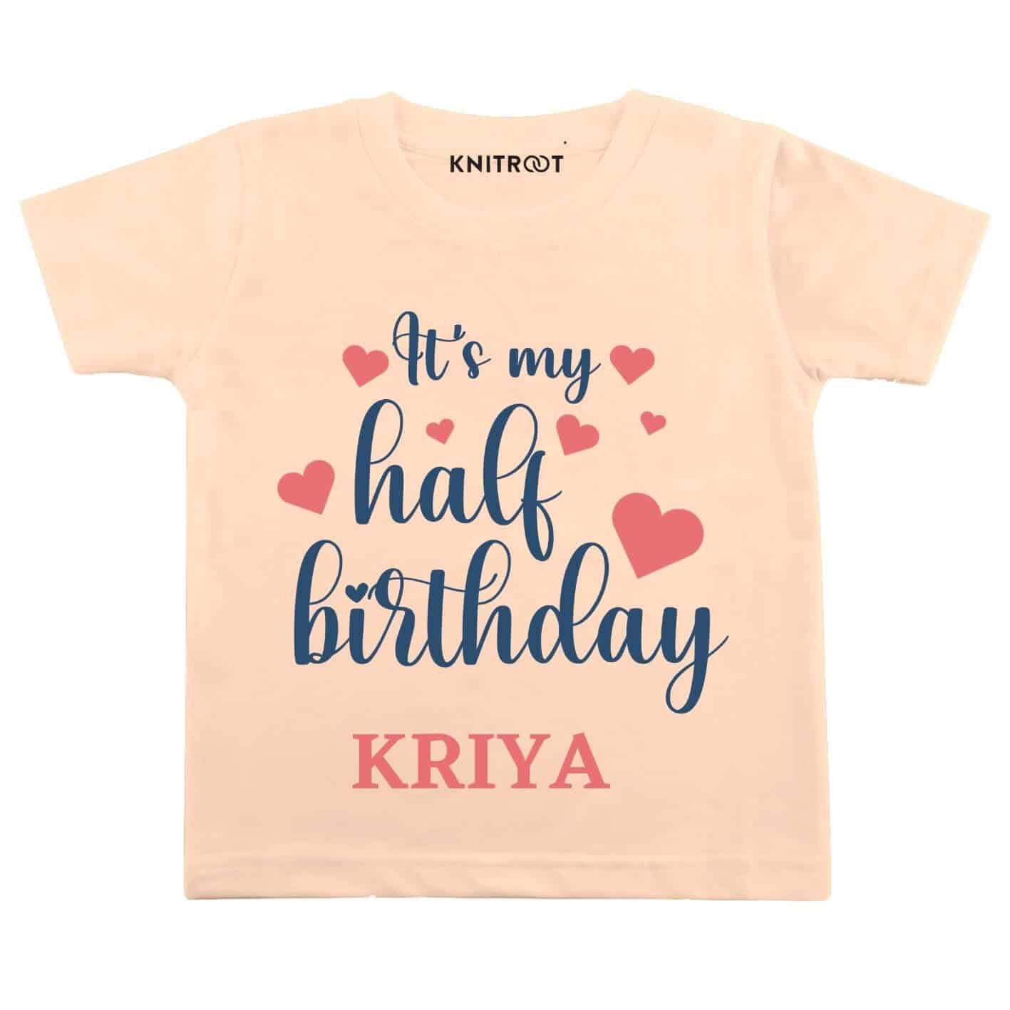 Half Birthday Baby Clothes