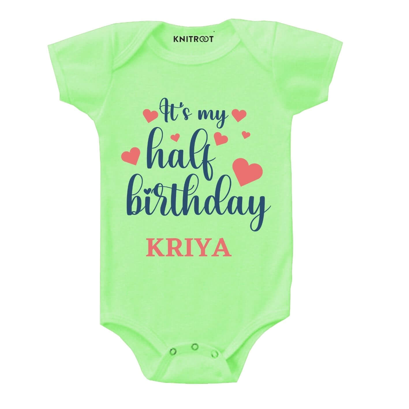 Half Birthday Baby Clothes